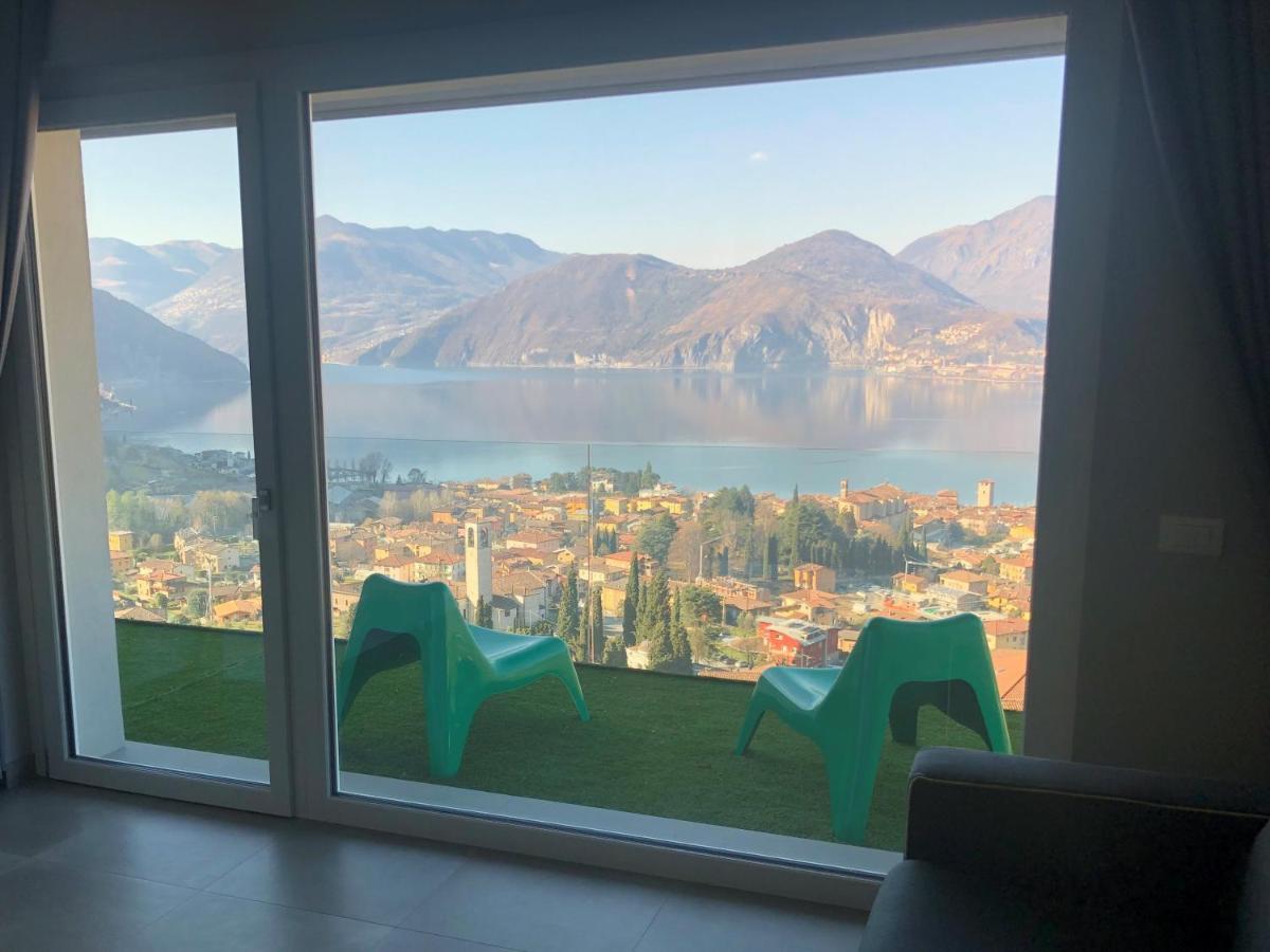 Il Cubo Di Anja Home Of Amazing View Pisogne Exteriör bild